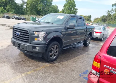 2017 Ford F-150 Xlt из США, поврежденный, VIN 1FTEW1EF2HKE03422